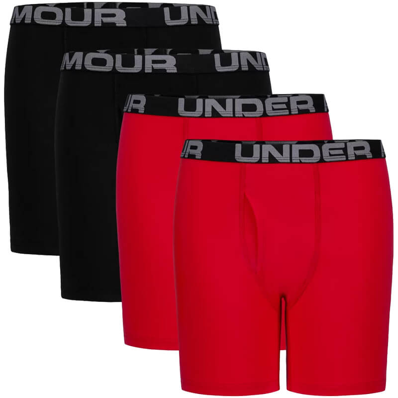 Youth Under Armour Original Series Boxerjock 4-Pack