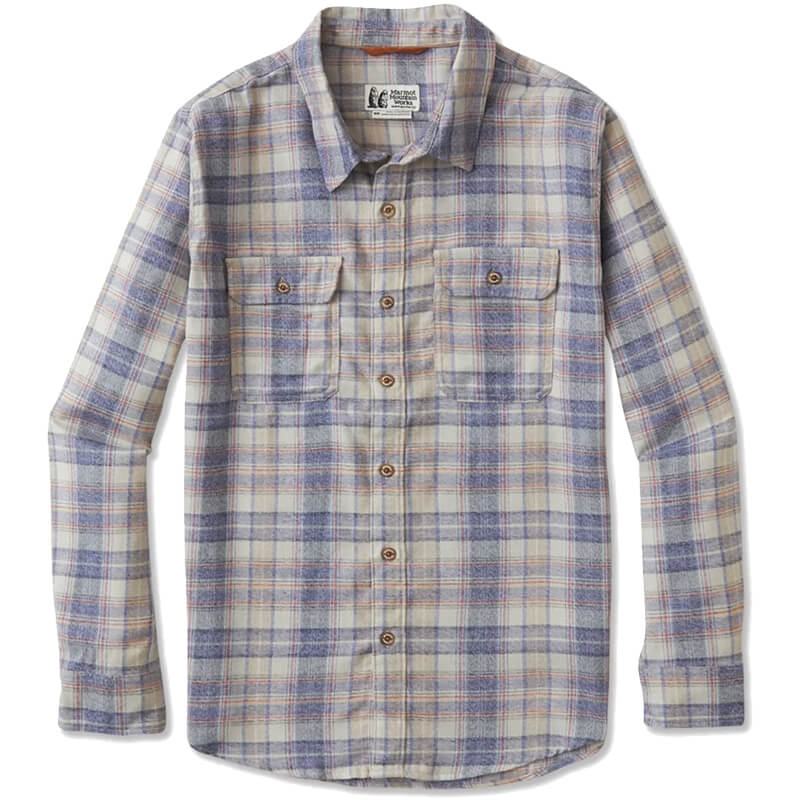Men's Marmot Fairfax Heathered Midweight Flannel