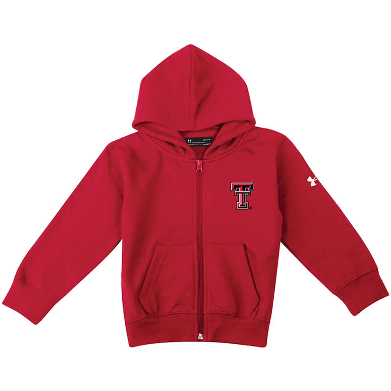 Toddler Under Armour Texas Tech Full Zip Hoodie