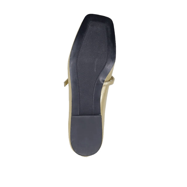 Women's ShuShop Adele Golden Ballet Flats