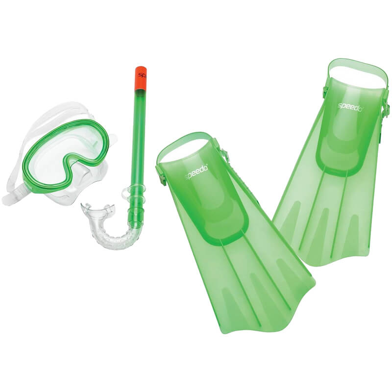 Youth Speedo Aqua Quest Mask/Snorkel/Fin Set
