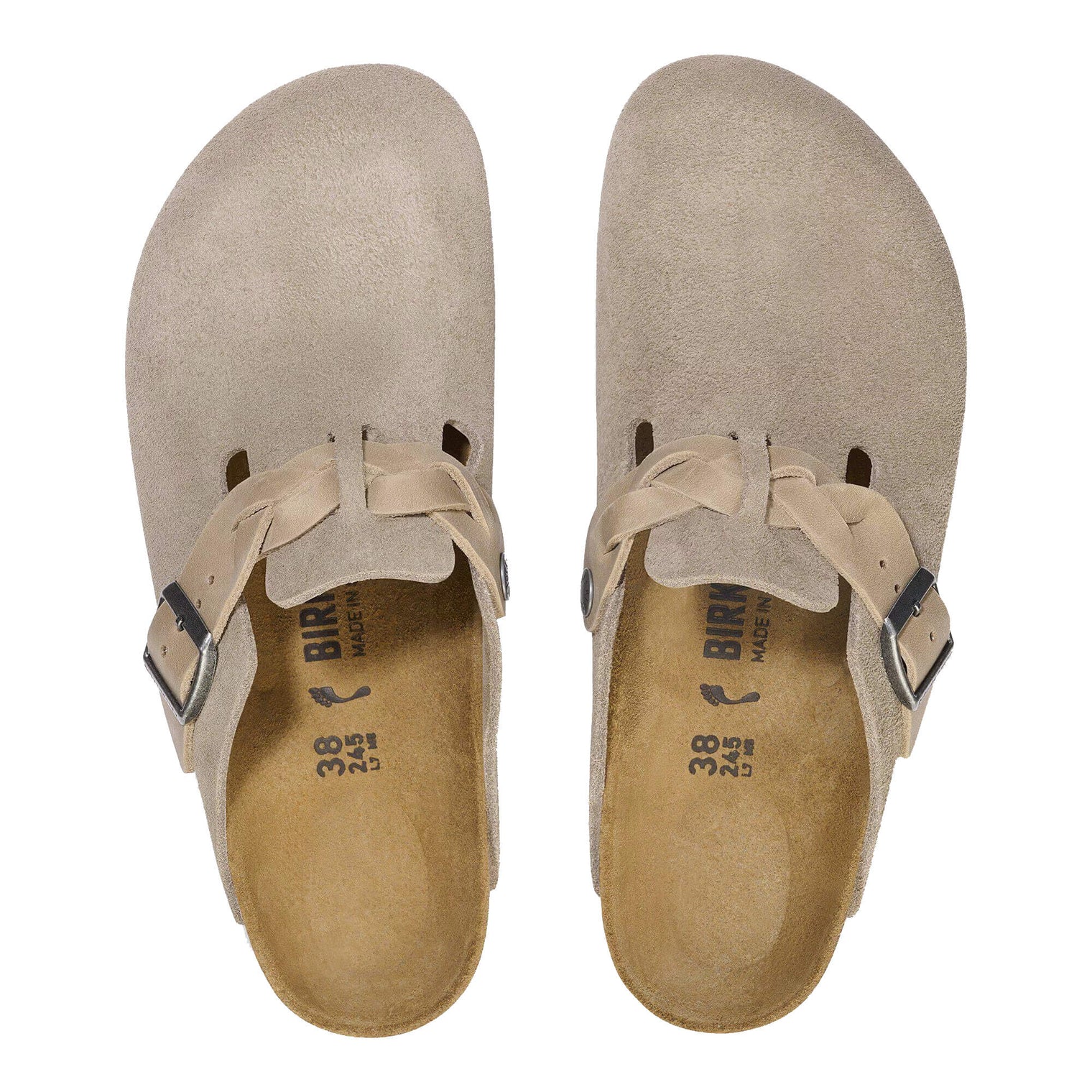 Adult Birkenstock Braided Suede - Narrow