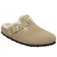 Adult Birkenstock Boston Shearling Suede - Narrow