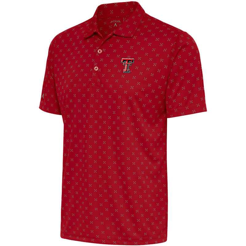 Men's Antigua Texas Tech Spark Polo