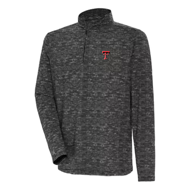 Men's Antigua Texas Tech Determined 1/4 Zip