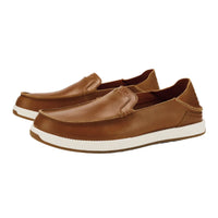 Men's OluKai Kakaha Nia Leather Slip-On