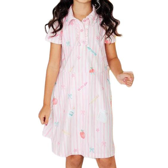Youth Girls' Gold Star Dress