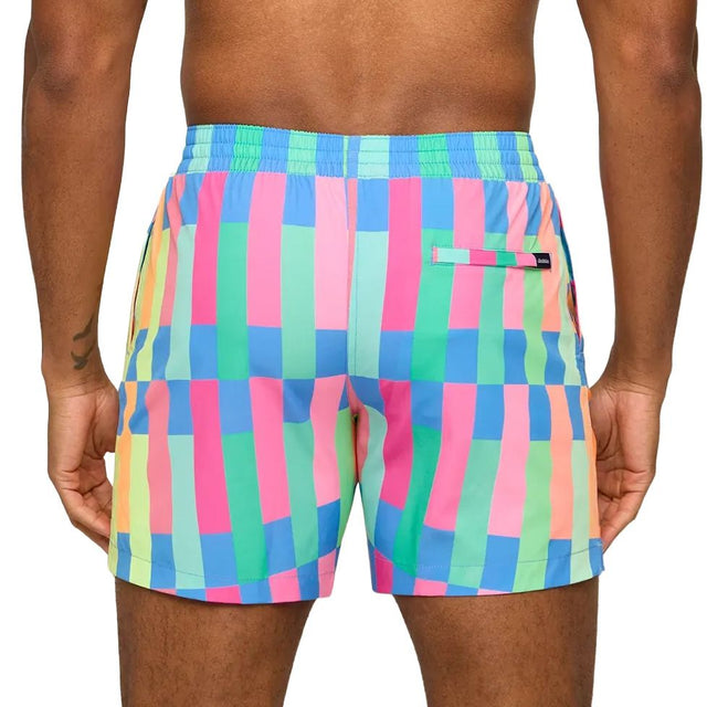 Men's Chubbies The Technicolor Stitches 5.5" Lined Classic Swim Trunk