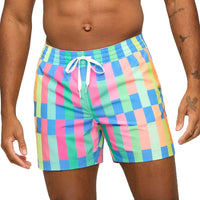 Men's Chubbies The Technicolor Stitches 5.5" Lined Classic Swim Trunk