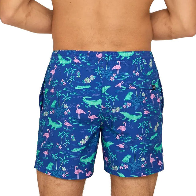 Men's Chubbies The Swamp & Circumstances 5.5" Lined Classic Swim Trunk
