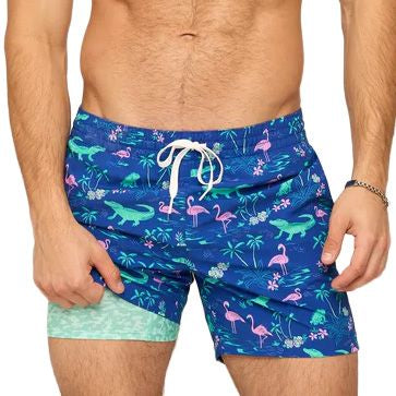 Men's Chubbies The Swamp & Circumstances 5.5" Lined Classic Swim Trunk