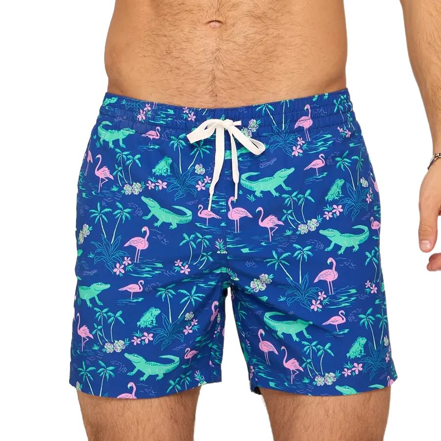 Men's Chubbies The Swamp & Circumstances 5.5" Lined Classic Swim Trunk