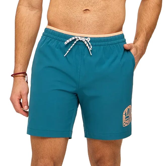 Men's Chubbies The Rusty Cobalt 7" Lined Classic Swim Trunk