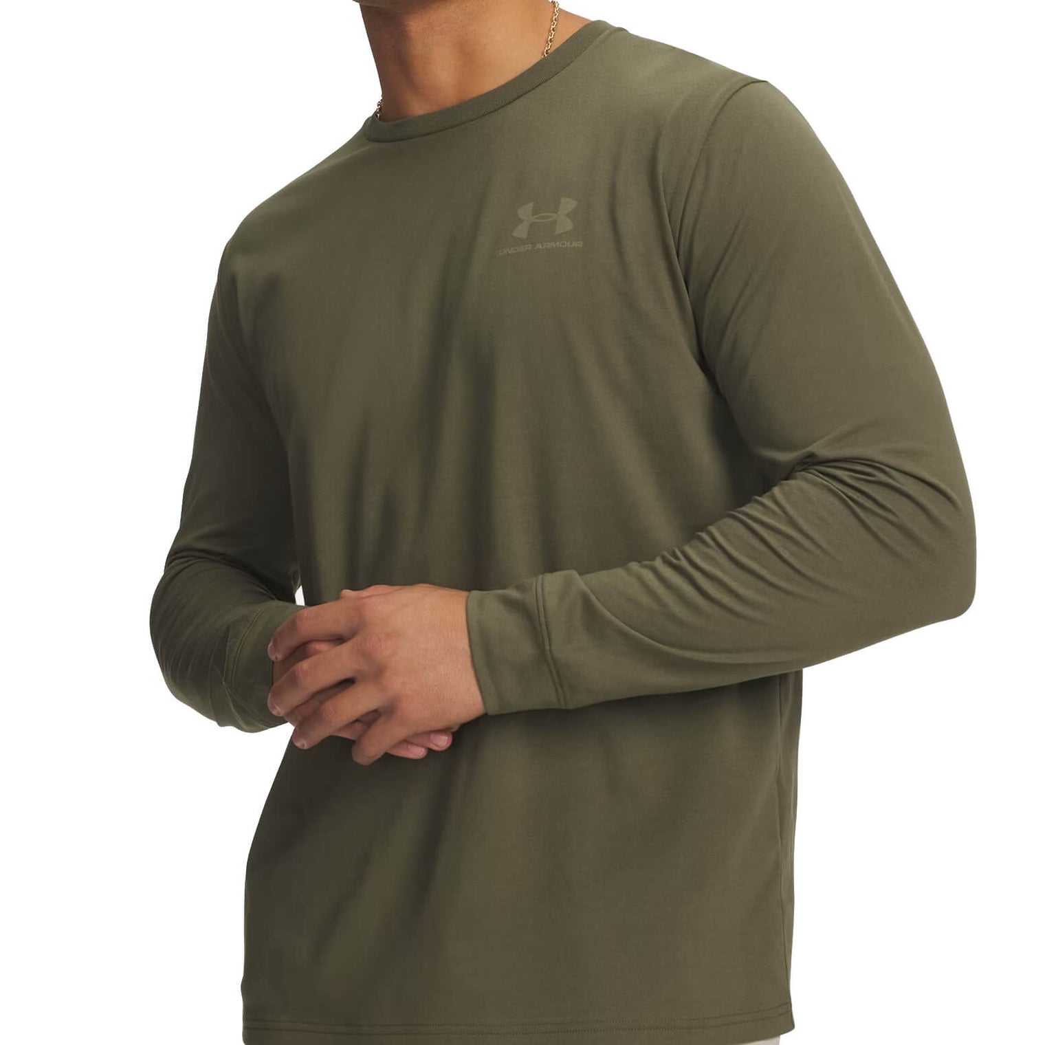 Men's Under Armour Sportstyle Left Chest L/S Tee