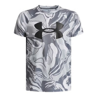 Youth Boys' Under Armour Tech Big Logo Printed S/S Tee