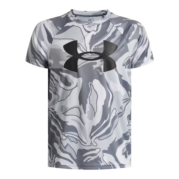 Youth Boys' Under Armour Tech Big Logo Printed S/S Tee