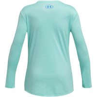 Youth Under Armour Tech Big Logo Print Fill L/S Tee
