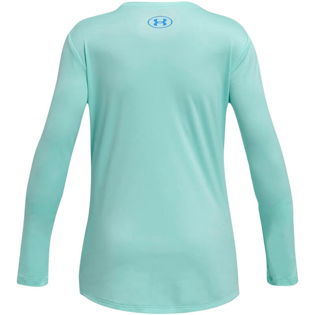 Youth Under Armour Tech Big Logo Print Fill L/S Tee