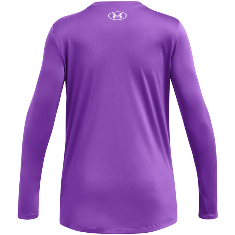 Youth Under Armour Tech Big Logo Print Fill L/S Tee