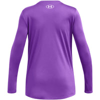 Youth Under Armour Tech Big Logo Print Fill L/S Tee