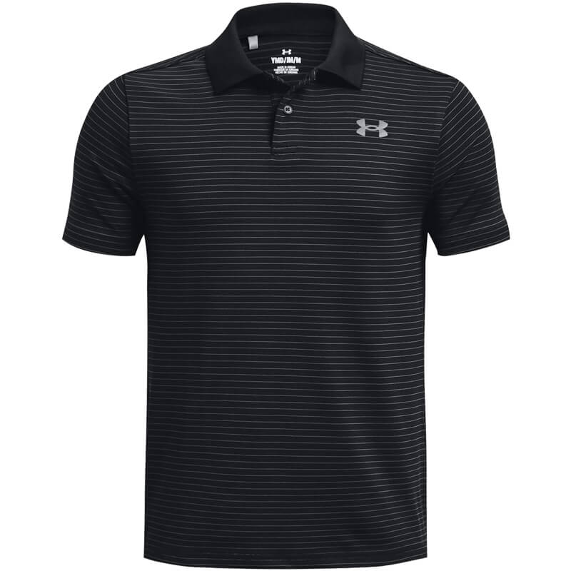 Youth Under Armour Performance Stripe Polo