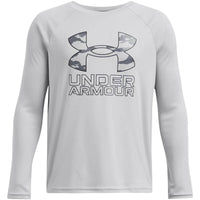 Youth Under Armour Hybrid Print Fill L/S Tee
