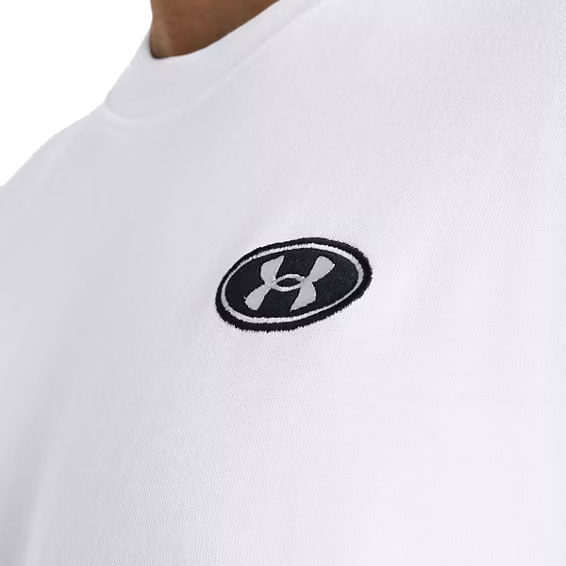 Men's Under Armour Heavyweight Left CHest Patch S/S Tee