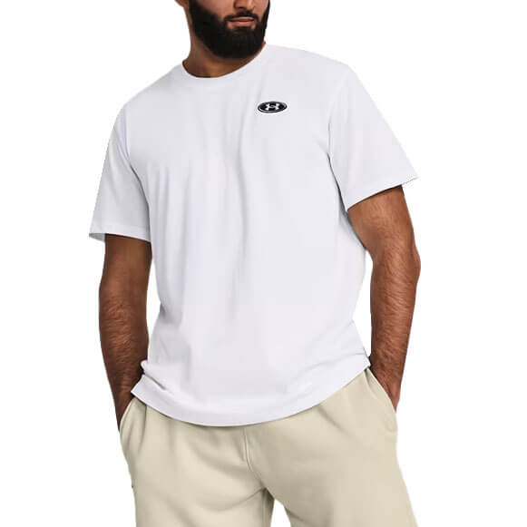 Men's Under Armour Heavyweight Left CHest Patch S/S Tee