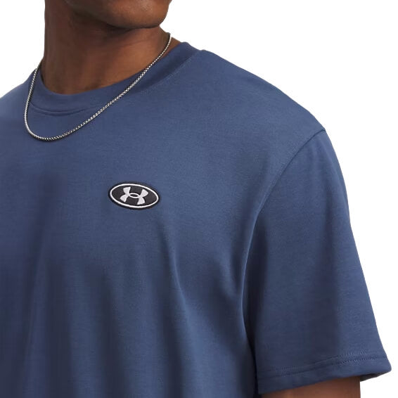 Men's Under Armour Heavyweight Left CHest Patch S/S Tee