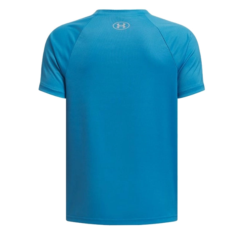 Youth Under Armour Tech Split Wordmark S/ S Tee