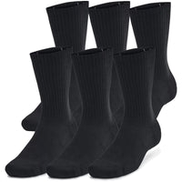 Adult Under Armour Training Cotton 6-Pack Crew Socks