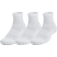 Adult Under Armour Training Cotton 3-Pack Quarter Socks
