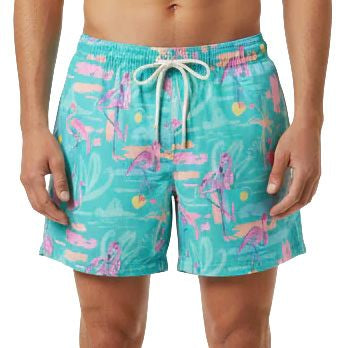 Men's Chubbies The Single & Ready To Flamingle 5.5" Lined Classic Swim Trunk