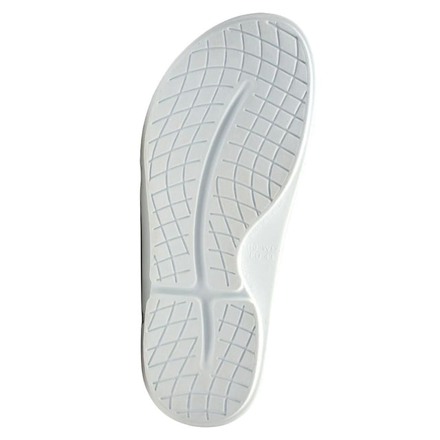 Adult OOFOS OOahh Sport Flex White Sandal