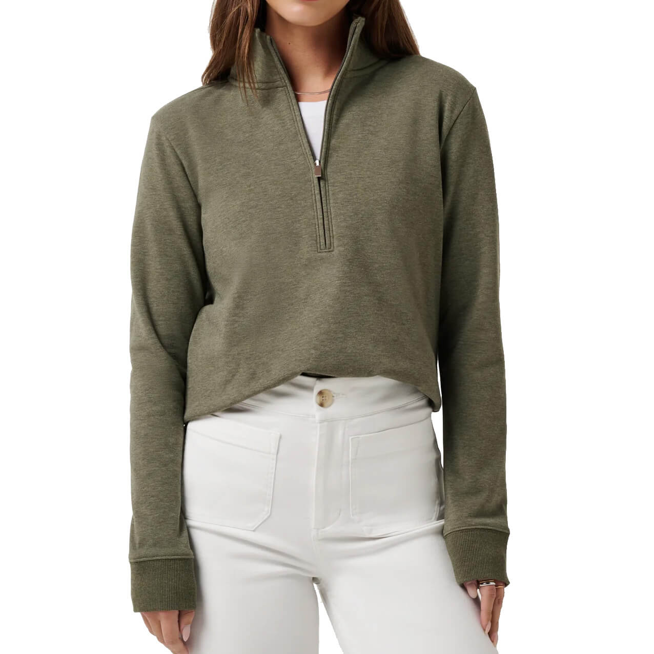 Women's TravisMathew Cloud Half Zip