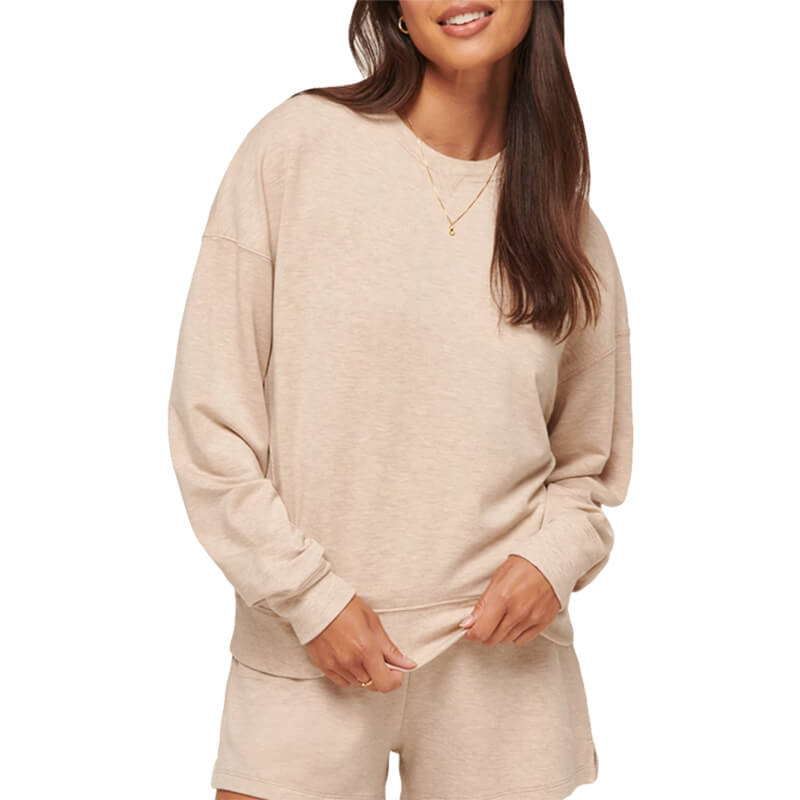 Women's TravisMathew Cloud Terry Crewneck Pullover