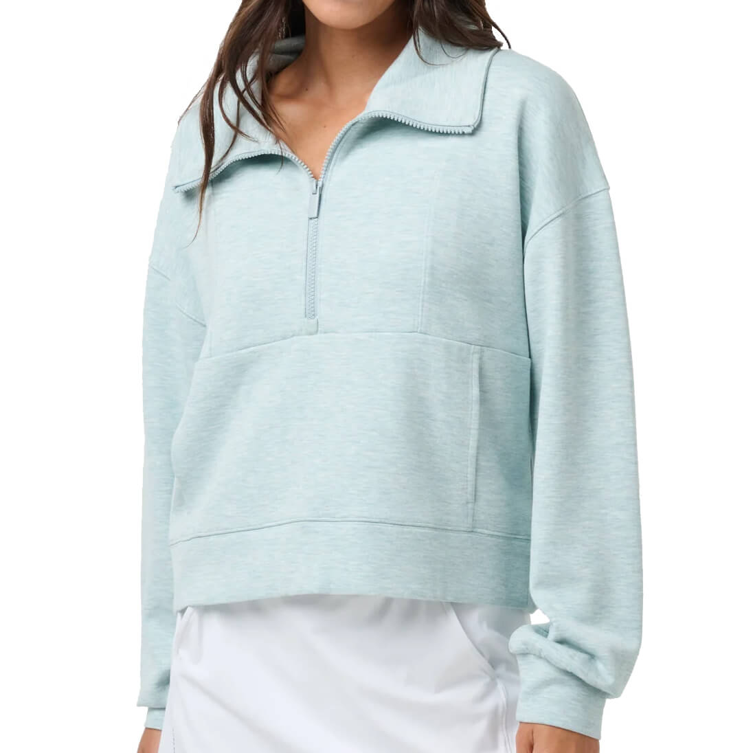 Women's TravisMathew Skyloft Soft Half Zip