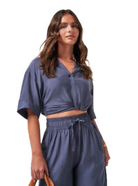 Women's TravisMathew Savanna Cropped Shirt