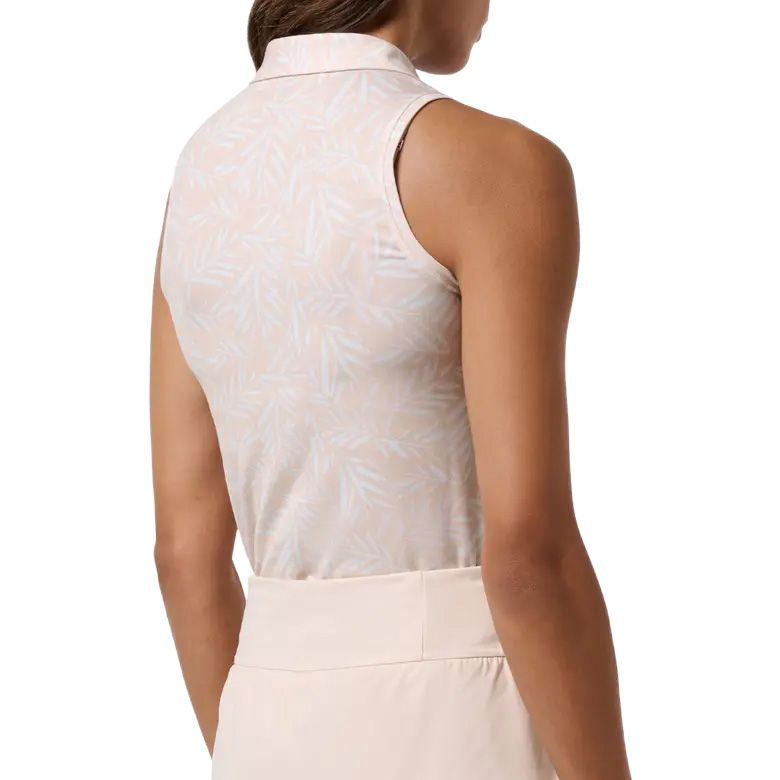 Women's TravisMathew Featherweight Printed Sleeveless polo