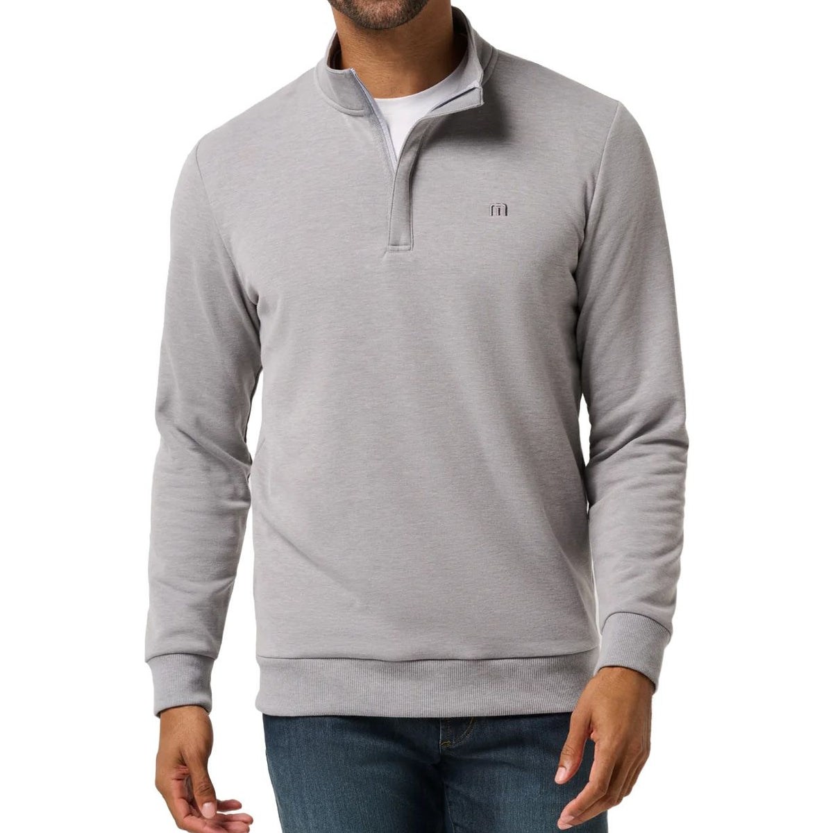 Men's TravisMathew Cloud Quarter Zip 2.0