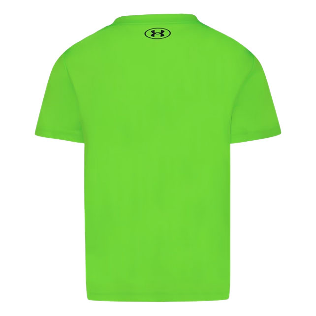 Youth Under Armour Core Logo Fill Tech S/S Tee