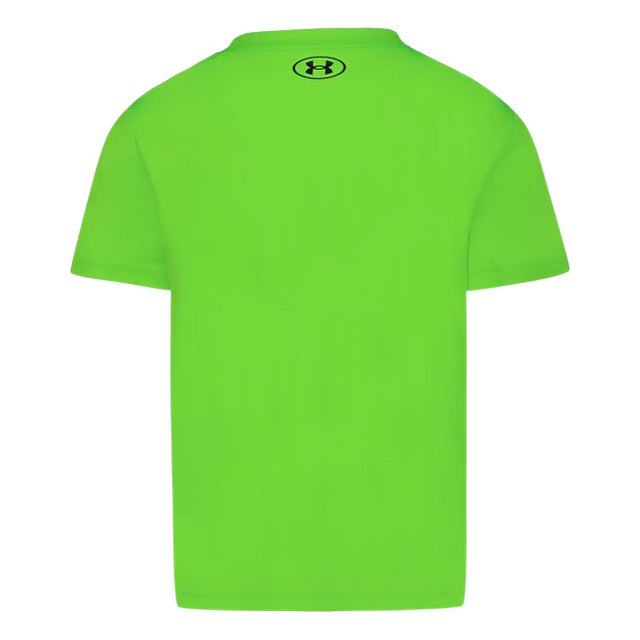 Youth Under Armour Core Logo Fill Tech S/S Tee
