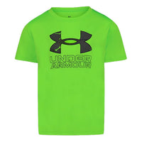 Youth Under Armour Core Logo Fill Tech S/S Tee