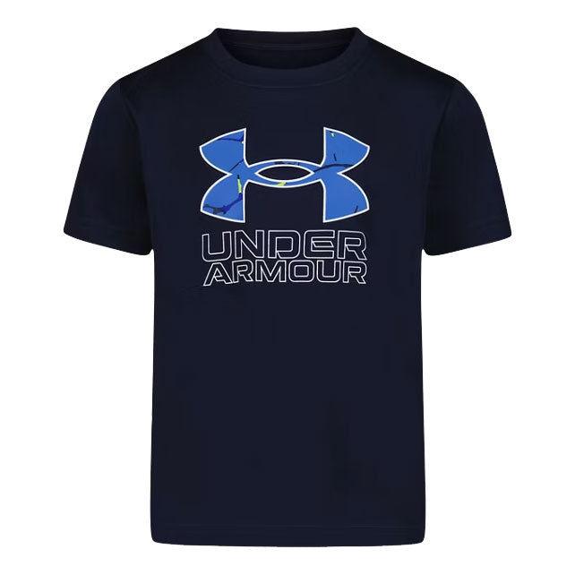 Youth Under Armour Logo Frame Twist Tech S/S Tee