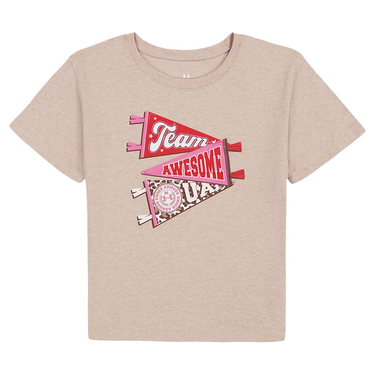 Youth Girls' Under Armour Team Awesome Tee