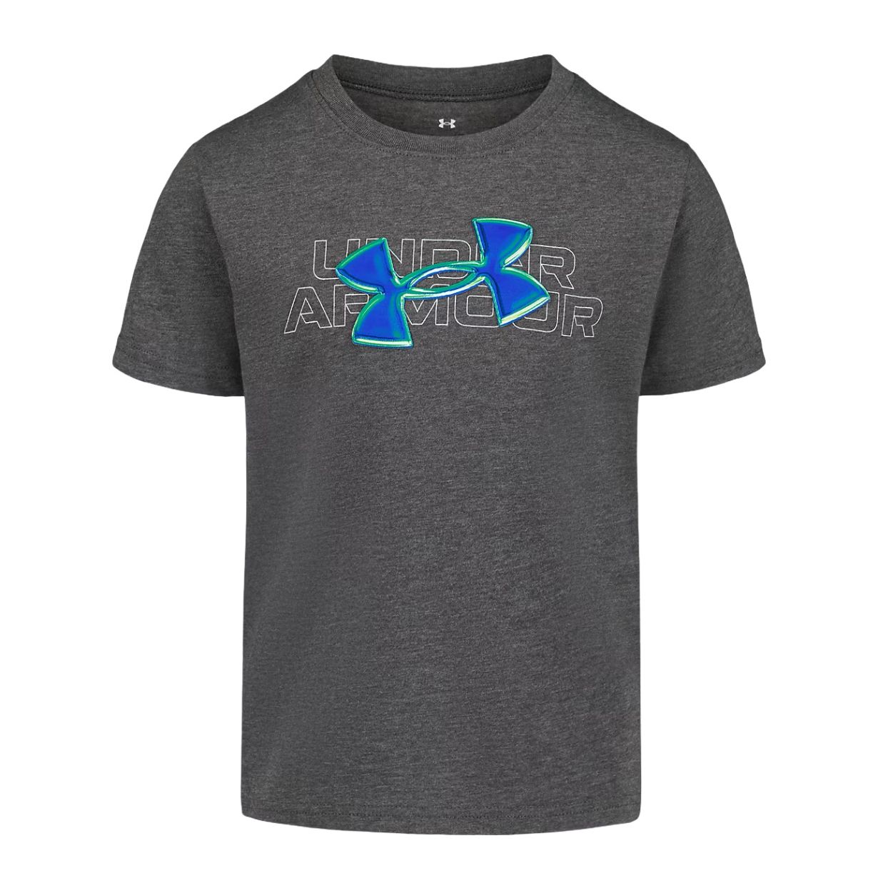 Youth Boys' Under Armour Chrome Logo S/S Shirt