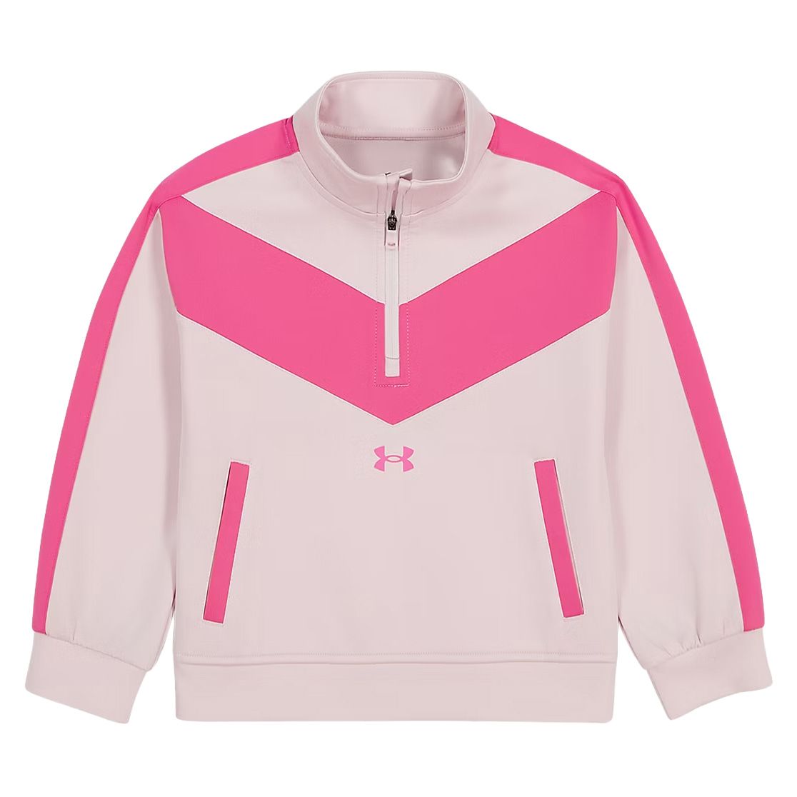 Toddler Girls' Under Armour Colorblock Quarter Zip