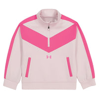 Toddler Girls' Under Armour Colorblock Quarter Zip
