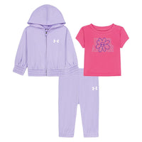 Infant Girls' Under Armour 3PC Full Zip Hoodie Set