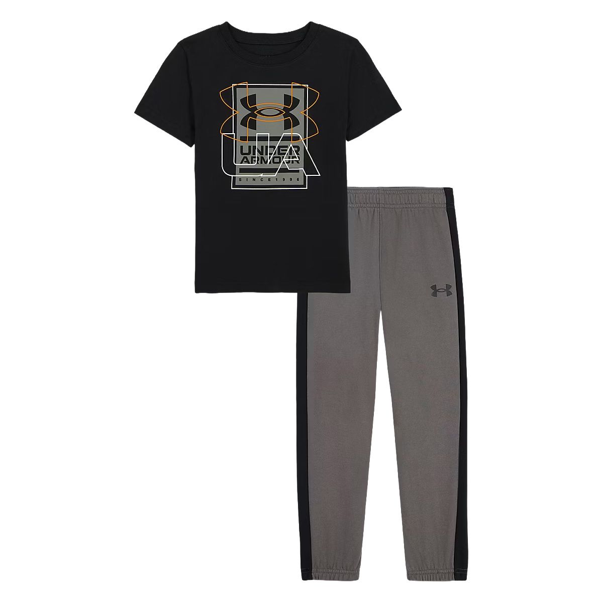 Youth Boys' Under Armour S/S Logo Jogger Set